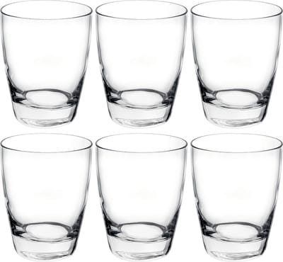 Bormioli Rocco Tumbler waterglazen - 6x - transparant - 280 ml - drinkglazen