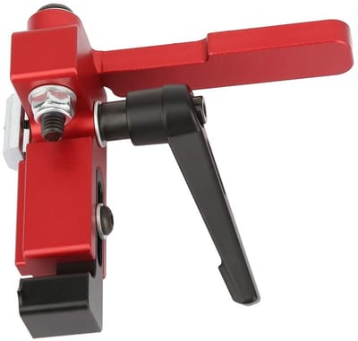 Dailygoody - Mitre Track Stop - Houtbewerkingsgereedschap - Hoogwaardig gelegeerd staal - Nauwkeurige lengtebegrenzer - Voor precisiewerk - Geschikt v
