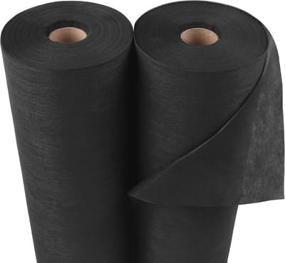 Zwart Tuinvlies voor Mulchen 1,6m - Onkruidbescherming met UV-bescherming 50g