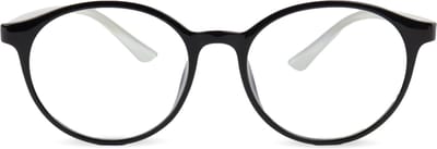 Montour Blauw Licht Bril Zonder Sterkte - EZRA - Ovaal Model - Zwart - Computerbril - Blue Light Glasses
