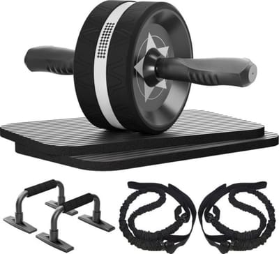 Ab Roller - Buikspiertrainers - Ab Wheel - Buikspiertrainer - Buikspieren - Buikspiermachine - Ab Roller voor buikspieren - Must Have voor de zomer!
