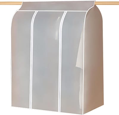 Kledingbeschermhoezen - Kledingzakken Opbergen - Garderobe Organiseren - Stof- en Vochtbestendig - 50 x 100 x 120 mm - Transparant