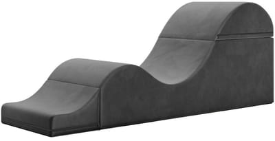 Stijlvolle Gestoffeerde Bank Super Aria Flip Chaise - BDSM Bank - Uitklapbaar tot liefdesmeubel