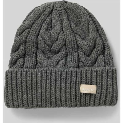 Barts Zirani Beanie Dames Muts One size - Donkergrijs