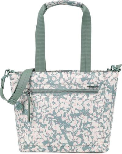Hedgren Schoudertas Inner City Zoe Tote Blossom Print Mintgroen