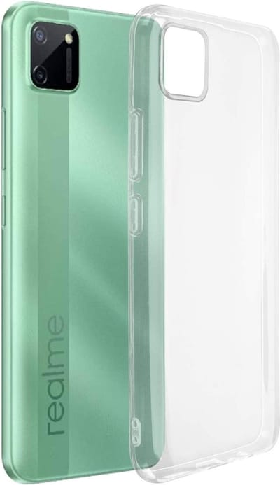 Silicone hoesje Geschikt voor: Realme C11 - transparant