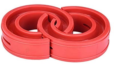 Dailygoods- Schokdemper Universeel - Rubber Schokdemper - 2 stuks - Verhoogt Rijcomfort - Vermindert Vibrationen - Versterkt Veiligheid - Demper