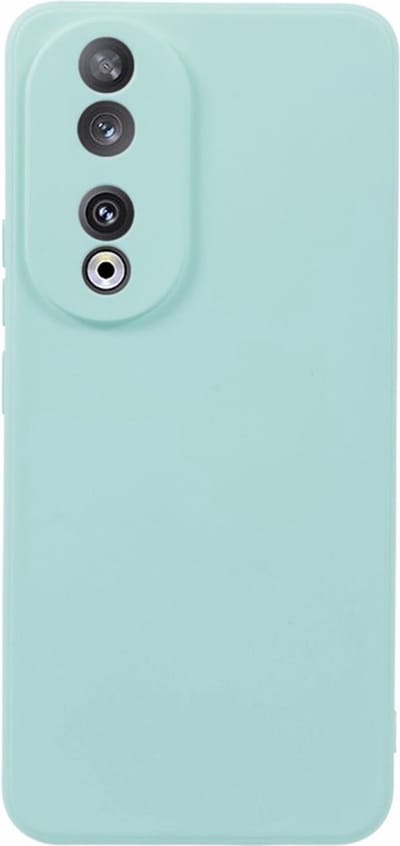 Coverup Hoesje - Geschikt voor Honor 90 Hoesje - Coverup Colour TPU Back Cover - Mint Green