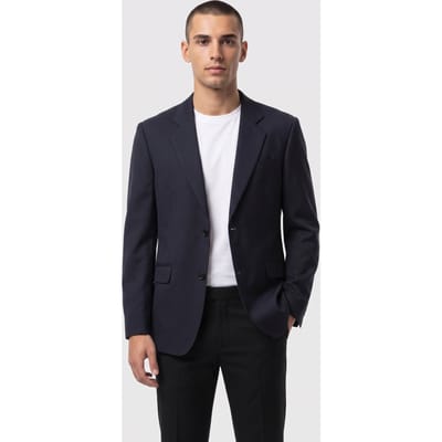 ARKET Dennis Hopsack Suit Blazer Blue Größe: 48 Short | Blazer Outlet | Herren | Blau