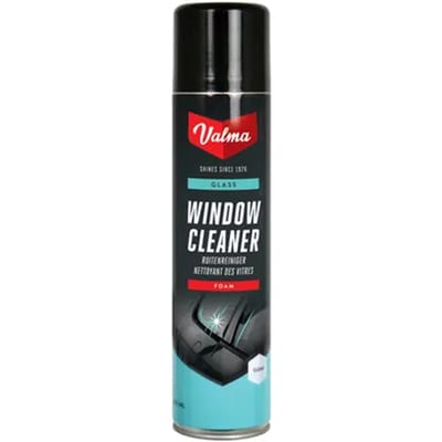 Valma Ruitenreiniger - Op foam basis - Verwijder vuil, vet, nicotine en insecten - Voor kristalheldere ruiten - Streepvrij resultaat - Ook voor kunststof - 400ml