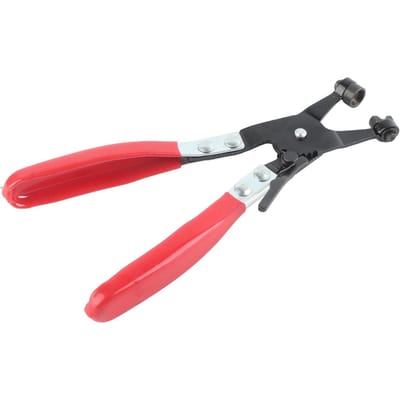 Auto slangklemtang Comfortabele handgevoel Praktische robuuste auto waterslang olieleidingklem red