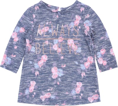 Grijs gemêleerde jurk, tuniek PRIMARK