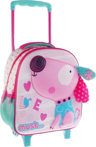 Must Dog Rugzak Trolley - 31 x 27 x 10 cm - Multi
