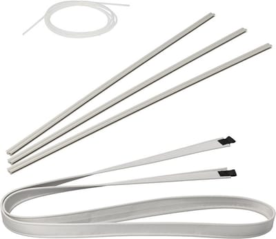 ProPlus Verbindingsset voor bustent - 7 naar 5 mm - 5-delig - Inclusief peesband