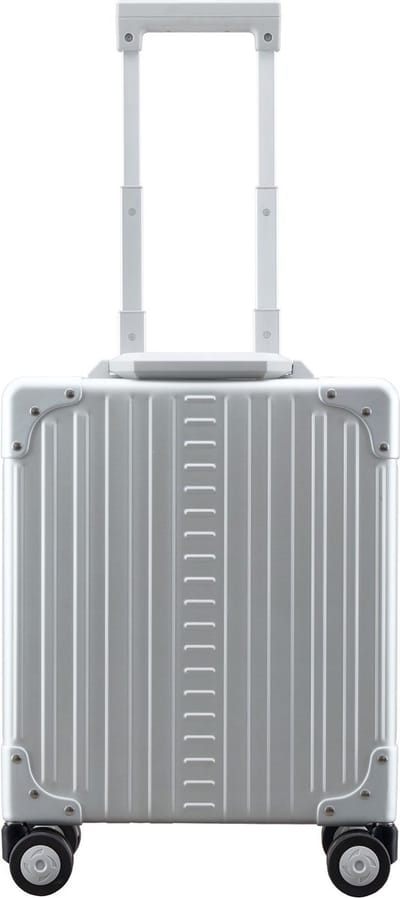 Aleon Business-cabinewagen met 4 wielen, Aluminium, 42 cm, laptopvak - Harde bagage - TSA slot - platinum