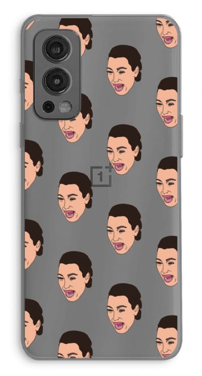 Case Company® - Hoesje geschikt voor OnePlus Nord 2 5G hoesje - Ugly Cry Call - Soft Cover Telefoonhoesje - Bescherming aan alle Kanten en Schermrand