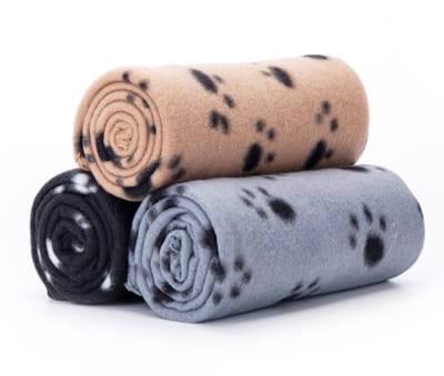 3 Stuks Hond Kat Deken Afwasbaar Zacht Duurzaam, Zachte Fleece Deken voor Honden, Katten, Konijnen en Andere Huisdieren, 75 * 75 cm