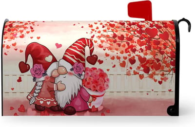 Brievenbus Cover - Brievenbushoes - Valentijnsdag Decoratie - Magnetisch en Waterdicht - Standaard Maat - Rood