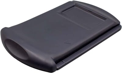 WC Schuifplaat - Afdekplaat Toilet - Camper Toilet - Origineel Onderdeel - 150 x 100 mm - Grijs