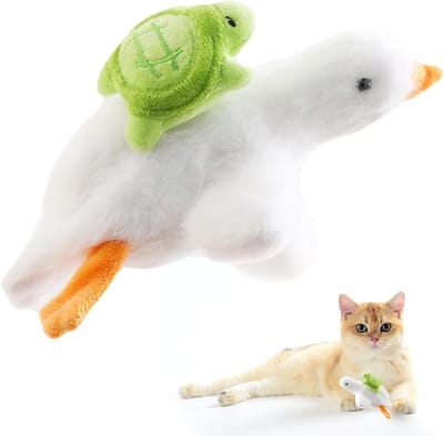 Anti-stress speeltjes voor katten, pluizige geluidsspeeltjes en kauwspeeltjes voor optimale ontspanning