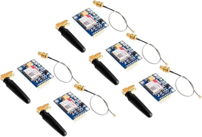 Draadloze GSM Module - GPRS Communicatie - IoT Projecten - Quad-Band Connectiviteit - Compact Formaat