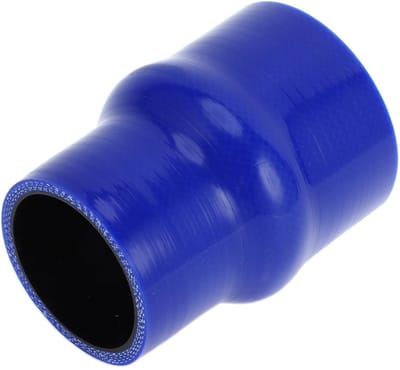 Dailygoods- Koelslang Siliconen - Hump Slang - Binnendiameter 51-63mm - Lengte 102mm - Temperatuur tot 300℃ - Meerlaags Geweven Doek - Siliconenslang