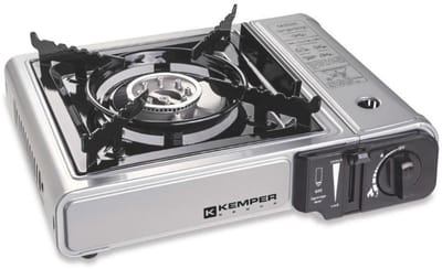 Kemper Draagbaar gaskooktoestel - ideaal voor noodpakket - 73647
