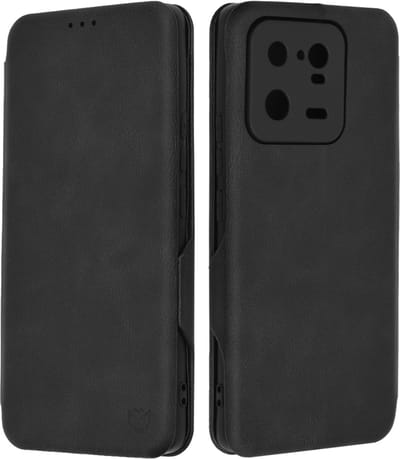 Hoesje geschikt voor Xiaomi 13 Pro - Techsuit Safe+ Book Wallet Case - Zwart