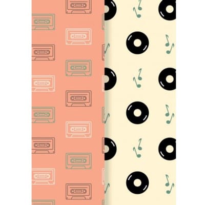 Notenschrift- Notenbalken- Gitarplay (A5) Allets Comfort - Allets Comfort