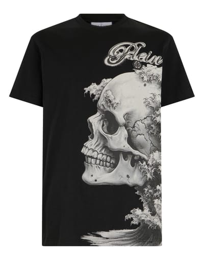 T-Shirt Met Ronde Hals En Korte Mouwen Skull
