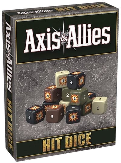 Axis & Allies Hit Dice - Accessoire voor Bordspel - Engelstalig