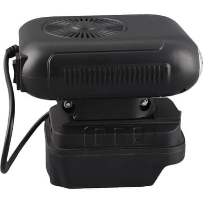 Op Batterijen Werkende Verwarming 90 Graden Klapbaar 2 Temperaturen 2xUSB Draagbare Ruimteverwarming voor BL1830 BL1850 BL1840 BL1845 BL1815