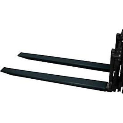 Vorkverlenging, L 2000 x B 100 x 45 mm, zwart