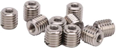 Dailygoods- Verloopmoeren 10 stuks - Buitendraad M5 x 0,8 / M10 x 1,5 - Roestvrij Staal - Schroefdraadmoer - Bevestigingshardware - Duurzaam en corrosiebestendig