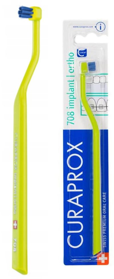 Curaprox CS 708 Implant Ortho – Interdentale Tandenborstel – Voor Implantaten en Beugel