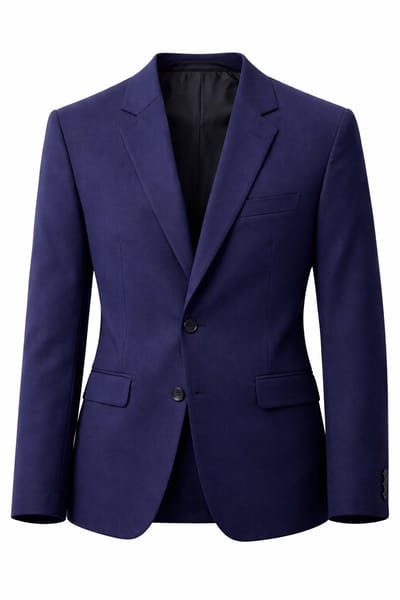 Heren-sakko Greiff Premium RF – maat 42 – blauw – bi-stretch – kreukarm – wasbaar op 30°C