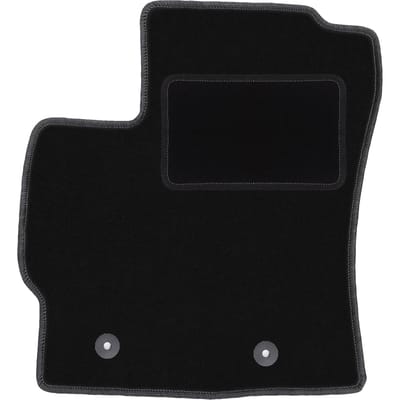 Bestuurdersmat zwart voor: Toyota Verso minivan (2009-2013)