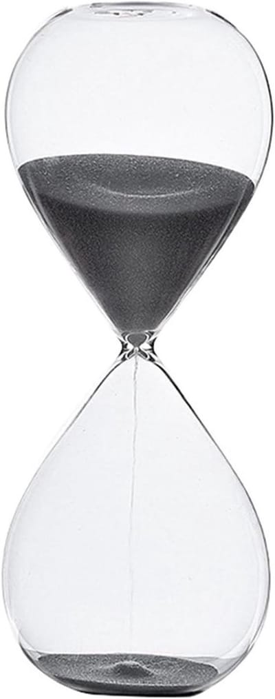 Zandloper Timer - Zandloper Set - Tijd Management - Klassiek Ontwerp - 5 en 30 minuten - Veelkleurig