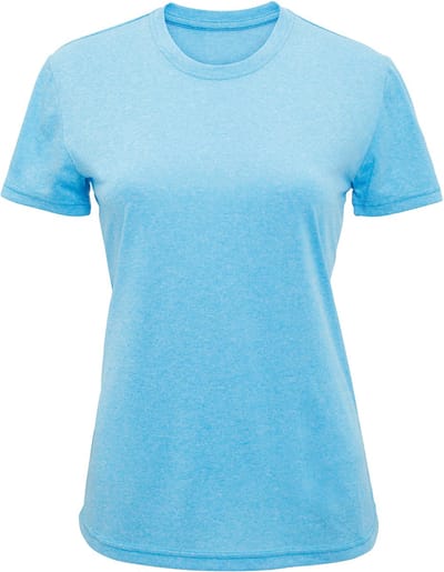 TriDri Women´s Performance T-Shirt TR020 - Turquoise Melange - L