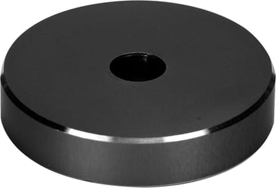45 Toeren Adapter voor Platenspelers, Grote Opening Conversieplaat, Zwart Klemaccessoire voor 45 Toeren Platen en Vinyl Collectie