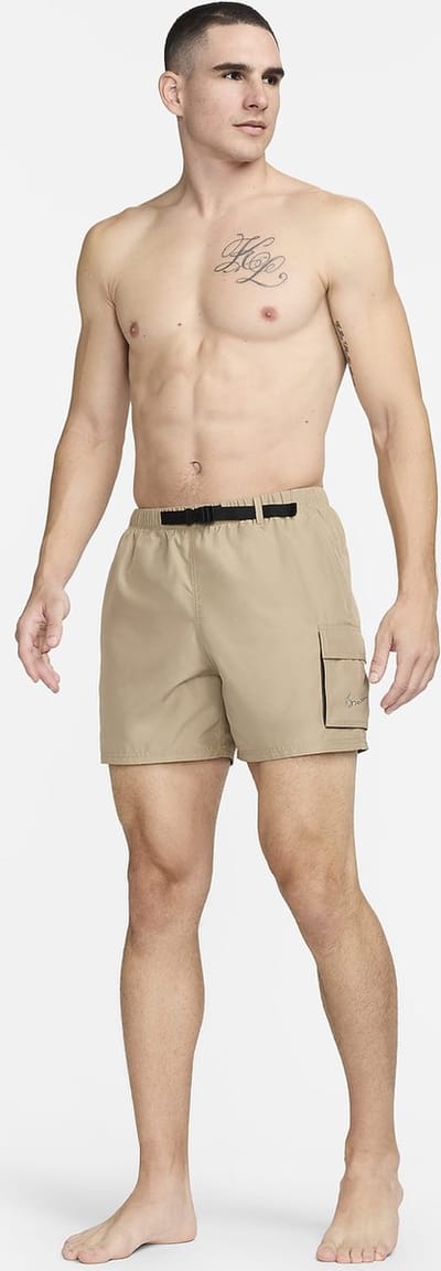 Nike Swim Voyage Short, Khaki, NESSE469-232, Maat M