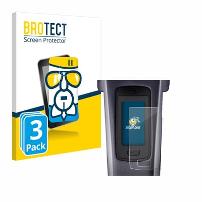 Screenprotector 3 Stuks voor TQ HPR50 E-Bike System Beschermglas transparant