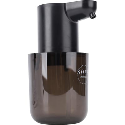 400ml Automatische Vloeibare Zeepdispenser USB Oplaadbaar Contactloze Zeepdispenser Vloeistofcontainer zwart