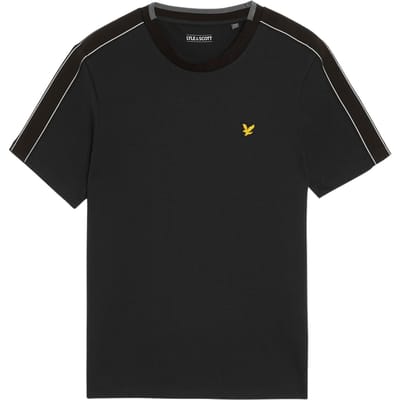 Lyle &amp; Scott Black Tape T-shirt