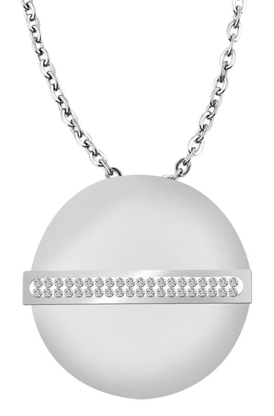 AKZENT Akzent damesketting met hanger Mathea, zilverkleurig, duurzaam