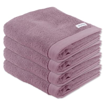 Tom Tailor Handdoek Color Bath Towel Een maat, 50x100 Verpakking van 4
