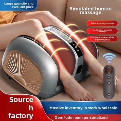 Been Voetmassagemachine met Luchtkussencompressie Diepe Kneedbewegingen Verbeter Voetwelzijn Grijs Vaderdag & Verjaardagscadeaus voor Mama AU