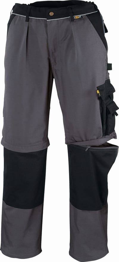 teXXor Canvas 2-in-1 broek Tobago grijs/zwart