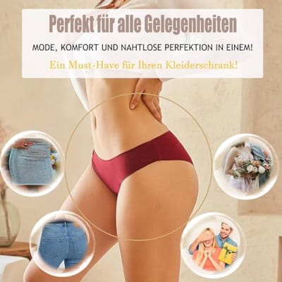 Dames Katoenen Slips - Lage Taille Ondergoed 6 Stuks