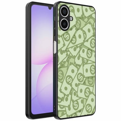 Geschikt voor Samsung Galaxy A07 Telefoonhoesje met Geld Opdruk - TPU Backcover Case With Money Design - Smartphonica geschikt voor Samsung Galaxy A07